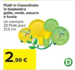 Carrefour Piatti in Coordino offerta