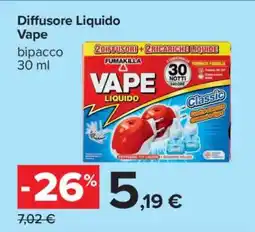 Carrefour Diffusore liquido Vape offerta