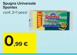Carrefour Spugna Universale Spontex offerta