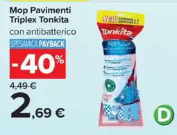 Carrefour Mop Pavimenti Triplex Tonkita offerta