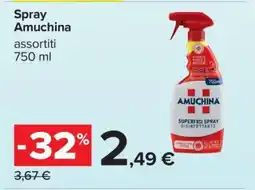 Carrefour Spray Amuchina offerta