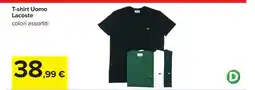 Carrefour T-shirt Uomo Lacoste offerta