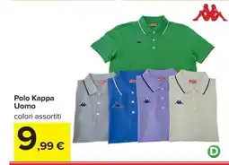Carrefour POLO KAPPA UOMO offerta