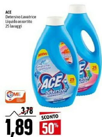 Emi Supermercati Detersivo lavatrice offerta