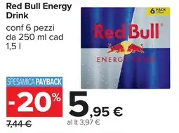 Carrefour Red Bull Energy Drink offerta