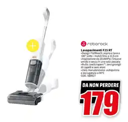 MediaWorld roborock Lavapavimenti F25 RT offerta