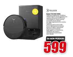 MediaWorld ECOVACS ROBOTICS Robot T90 PRO OMNI offerta