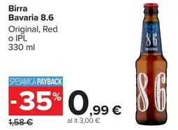 Carrefour Birra Bavaria 8.6 offerta