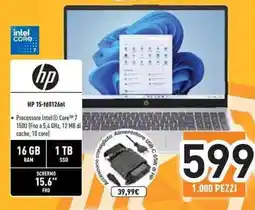Unieuro hp HP 15-fd0126nl offerta