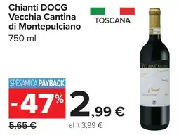 Carrefour Chianti DOCG Vecchia Cantina di Montepulciano offerta