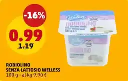 PENNY Robiolino senza lattosio WELLESS offerta