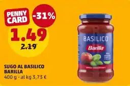PENNY Sugo al basilico BARILLA offerta
