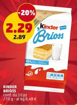 PENNY Kinder brioss offerta
