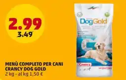 PENNY Menù completo per cani crancy DOG GOLD offerta