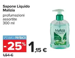 Carrefour Sapone Liquido Malizia offerta