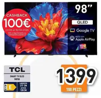 TCL SMART TV QLED 98P8K
