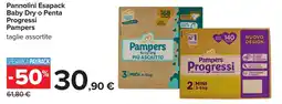 Carrefour Pannolini Esapack Baby Dry o Penta Progressi Pampers offerta