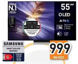 Unieuro SAMSUNG SMART TV4K OLED QE55S90FA offerta