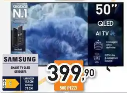 Unieuro SAMSUNG SMART TV QLED QE5008FA offerta
