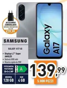 Unieuro SAMSUNG gaalxy A174G offerta
