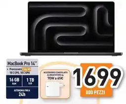 Unieuro MacBook Pro 14" offerta