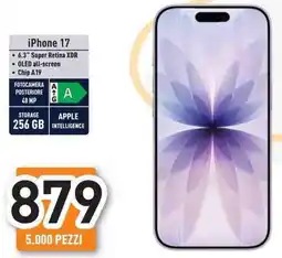 Unieuro iPhone 17 offerta