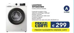 Esselunga HISENSE LAVATRICE WF1Q9041BW offerta