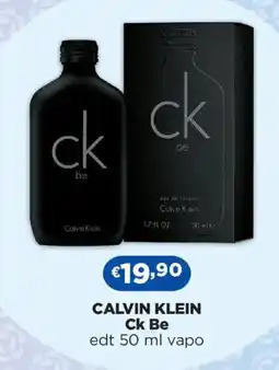 Acqua & Sapone CALVIN KLEIN Ck Be edt vapo offerta
