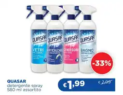 Acqua & Sapone QUASAR detergente spray offerta