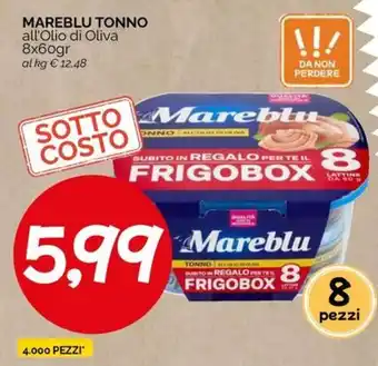 Hardis MAREBLU TONNO all'Olio di Oliva offerta