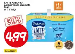 Hardis LATTE ARBOREA parzialmente scremato offerta