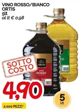 Hardis Vino rosso/bianco ORTIS offerta