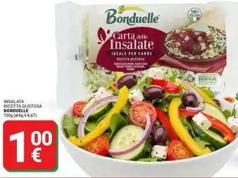 Insalata ricetta gustosa BONDUELLE