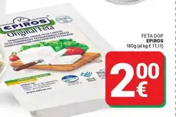 Supermercati Gulliver Feta dop EPIROS offerta