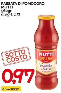Hardis Passata di pomodoro MUTTI offerta