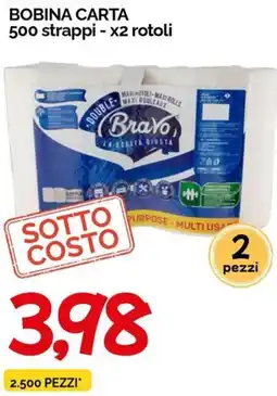 Hardis Bobina carta Bravo offerta