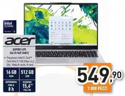 Unieuro acer ASPIRE LITE (AL15-54P-56N1) offerta
