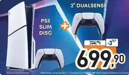 Unieuro PS5 slim disc 2° dualsense offerta