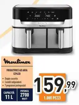 Unieuro Moulinex FRIGGITRICE AD ARIA EZ942D offerta