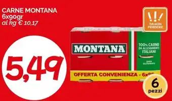 Hardis Carne MONTANA offerta