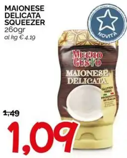 Hardis Maionese delicata squeezer offerta