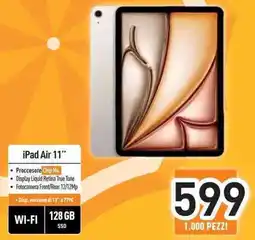 Unieuro iPad Air 11" offerta
