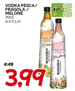 Hardis Vodka pesca/ fragola/ melone offerta