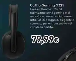 Unieuro logitech Cuffia Gaming G325 offerta