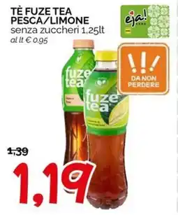 Hardis Tè fuze tea pesca/limone offerta
