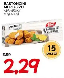 Hardis Bastoncini merluzzo tiko offerta