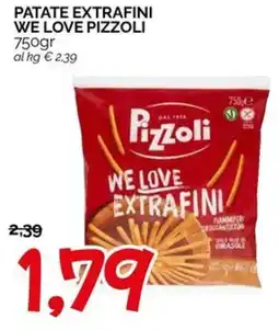 Hardis Patate extrafini we love PIZZOLI offerta