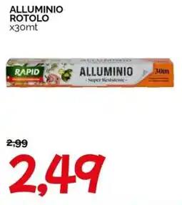Hardis Alluminio rotolo offerta