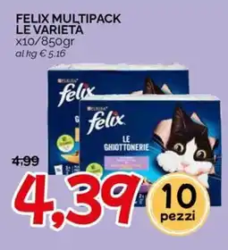 Hardis Felix multipack le varietà offerta