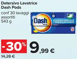 Carrefour Detersivo Lavatrice Dash Pods offerta